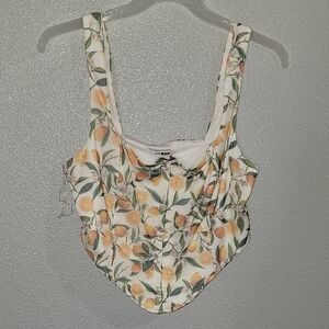 Floral Print Women's Top